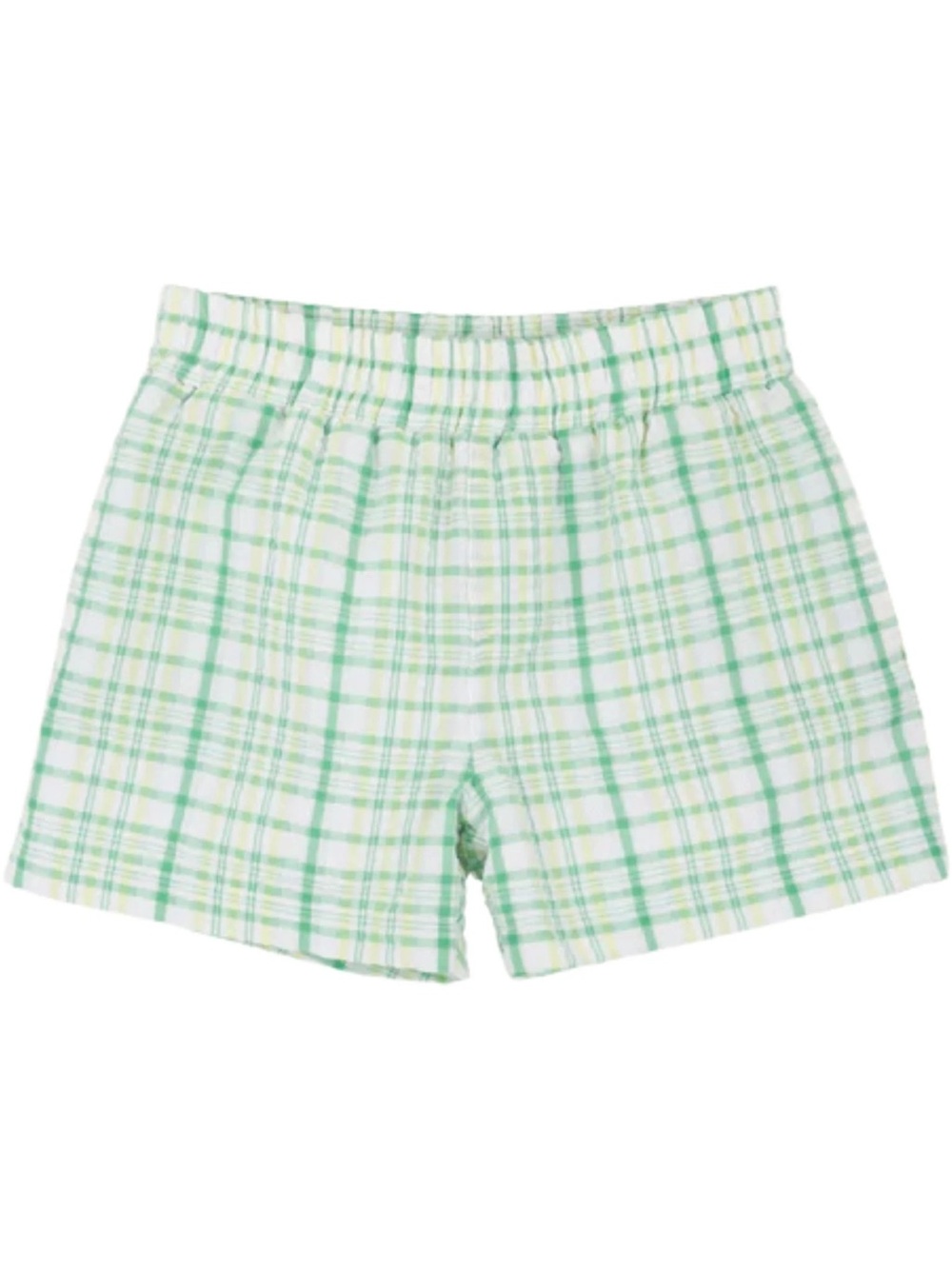 TBBC NWOT Boys size 6 Sheffield shorts, seersucker, green plaid